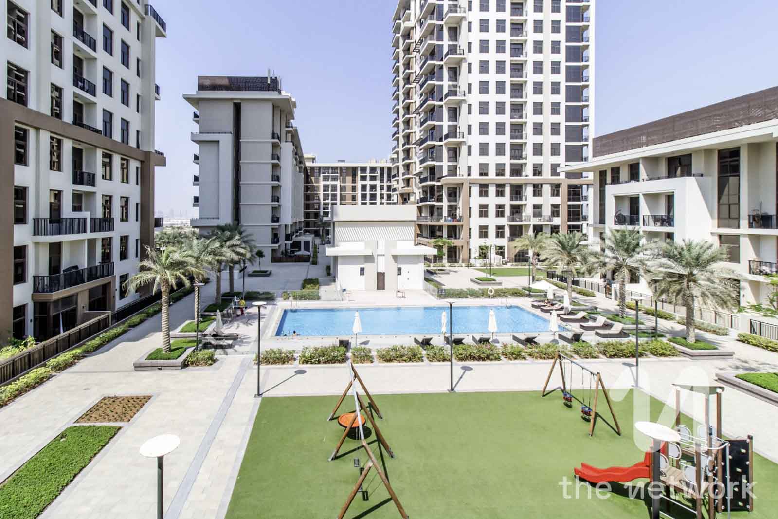 Unique Layouts | Large Balcony with Pool views